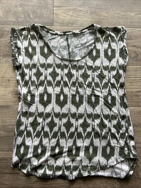 LOFT Ann Taylor XS T Shirt Green